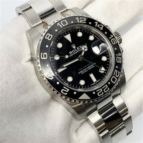 rolex gmt master 2 black gray